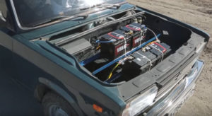 В России создали электрокар на базе ВАЗ-2105