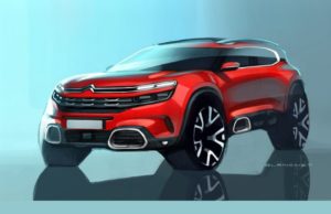 Опубликован тизер нового кроссовера Citroen