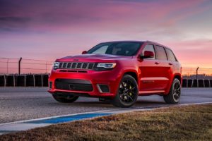 Jeep Grand Cherokee Trackhawk 2018 будет презентован в Нью-Йорке
